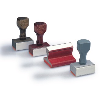 Wood Handle Rubber Stamps